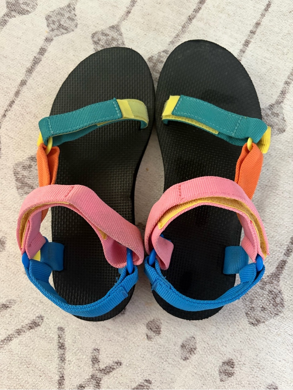 Teva Original Universal Multicolor Sport Sandals Hook & Loop Women’s 8 - Picture 2 of 10